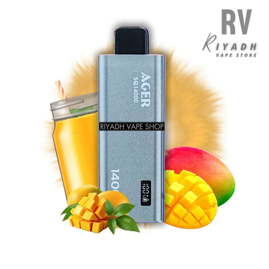 AGER SQ 14000 Puff Disposable Vape - Double Mango