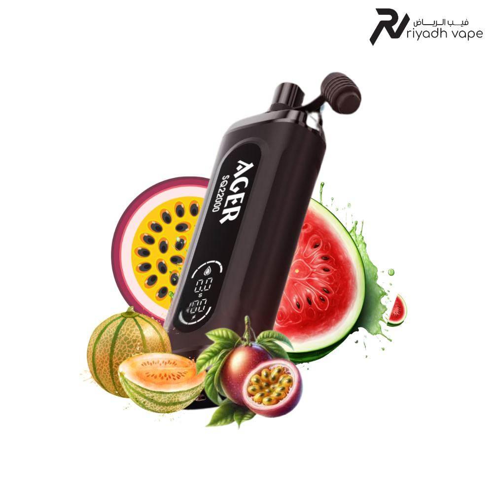 AGER SQ 22000 Puffs Low Nicotine Disposable Vape – LOVE 66 - Riyadh Vape Shop