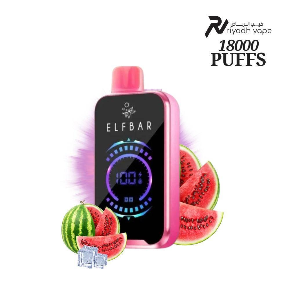 ElfBar FS18000Puffs Disposable Vape - Watermelon Ice - Riyadh Vape Shop