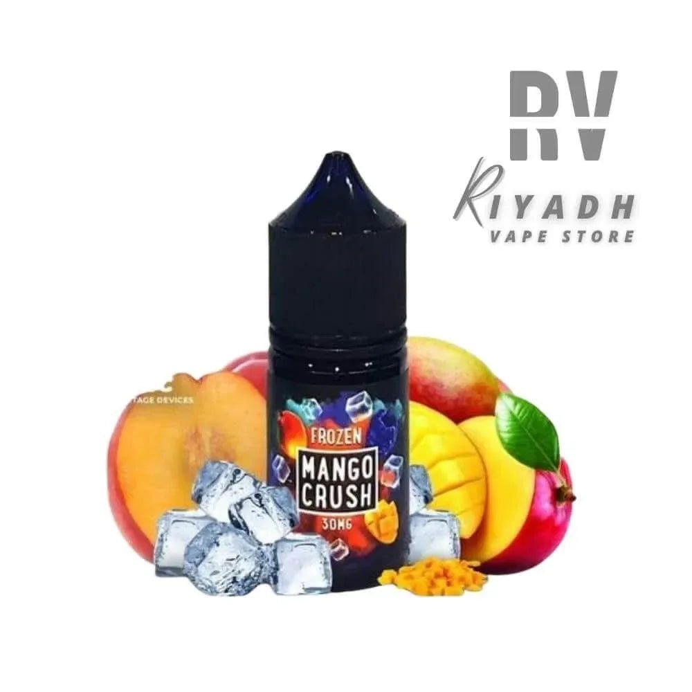 Frozen Mango Crush Ice Salt Nic E-Liquid Vape Juice 30MG & 50MG - Riya Riyadh Vape Shop Frozen Mango Crush Ice Salt Nic E-Liquid Vape Juice 30MG & 50MG - Riya Riyadh Vape Shop