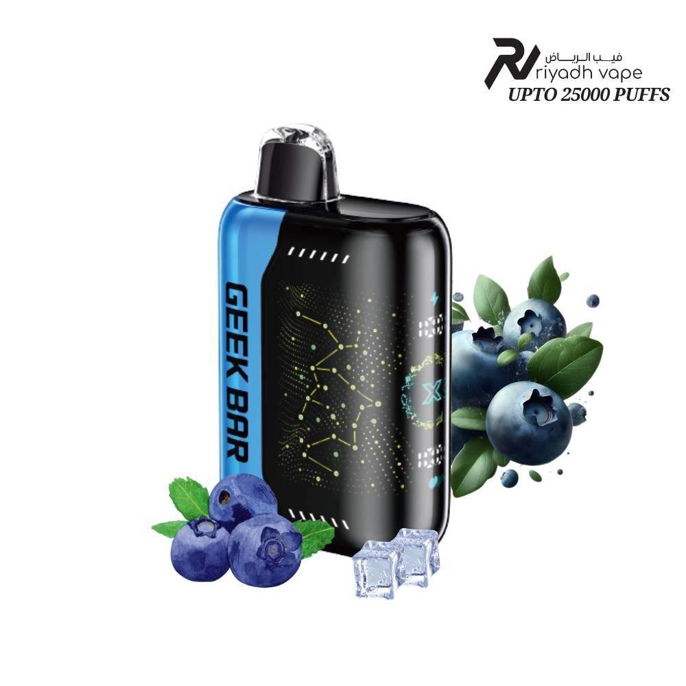 GEEK BAR PULSE X 25,000 Puffs Disposable Blueberry Ice | Vape Riyadh Riyadh Vape Shop GEEK BAR PULSE X 25,000 Puffs Disposable Blueberry Ice | Vape Riyadh Riyadh Vape Shop