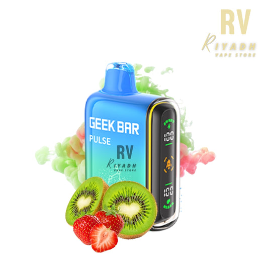 Geek Bar Pulse 15000 Puffs Disposable Vape - Kiwi Strawberry