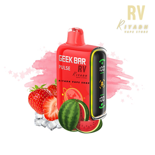 Geek Bar Pulse 15000 Puffs Disposable Vape - Strawberry Watermelon