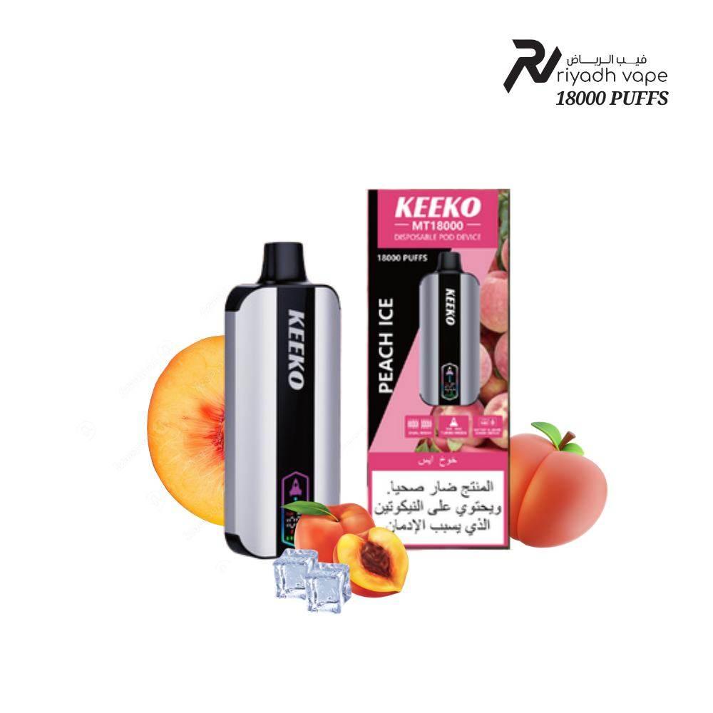 peach ice vape flavor review Keeko MT18000 Puffs Disposable Vape | Peach Ice