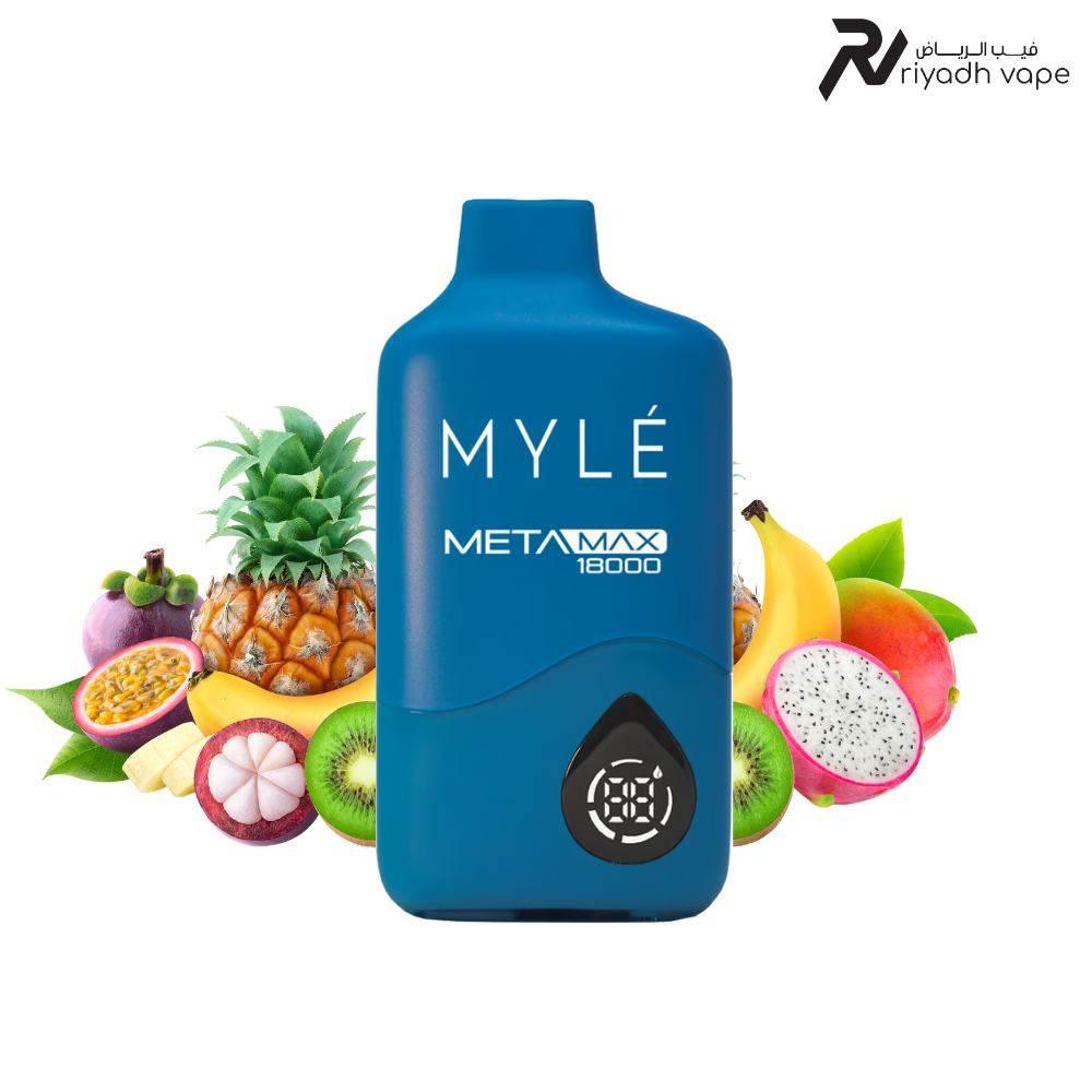 MYLE Meta Max 18000 Puffs Disposable Vape Device - Tropical Ice - Riyadh Vape Shop