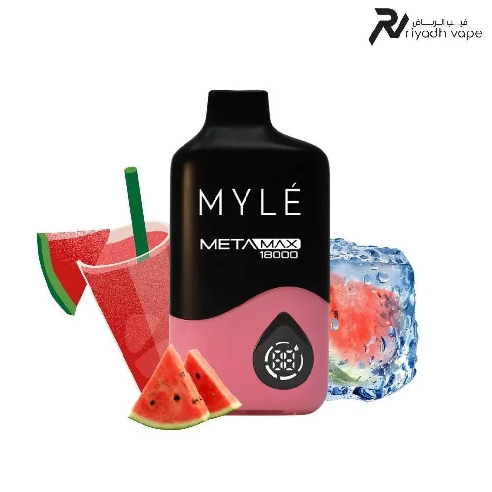 Myle Meta Max 18000 Puffs Disposable Vape - Lush Ice - Riyadh Vape Shop - Disposable Vape
