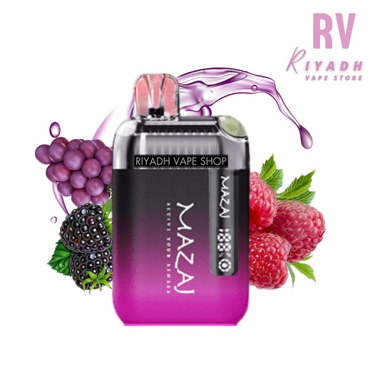Mazaj Infinity X 9000 Puffs Disposable Vape - Grape Raspberry