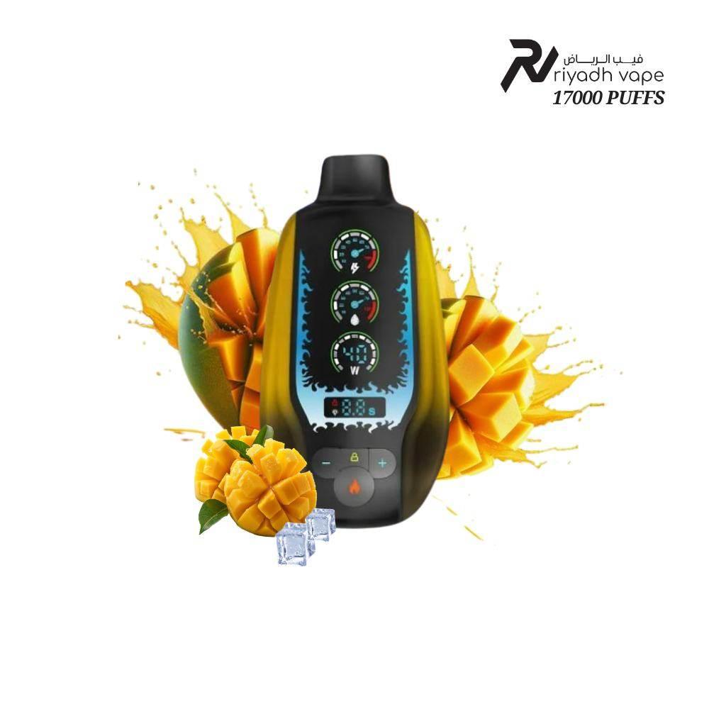Mazaj SS 20000 Puffs Disposable Vape | Mango Ice Flavour | Vape Mazaj Riyadh Vape Shop Mazaj SS 20000 Puffs Disposable Vape | Mango Ice Flavour | Vape Mazaj Riyadh Vape Shop