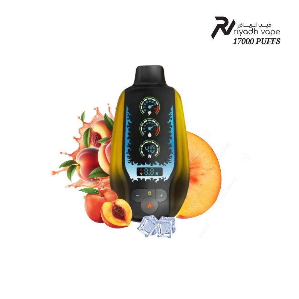 Mazaj SS 20000 Puffs Disposable Vape | Peach Ice Flavour | Vape Mazaj Riyadh Vape Shop Mazaj SS 20000 Puffs Disposable Vape | Peach Ice Flavour | Vape Mazaj Riyadh Vape Shop