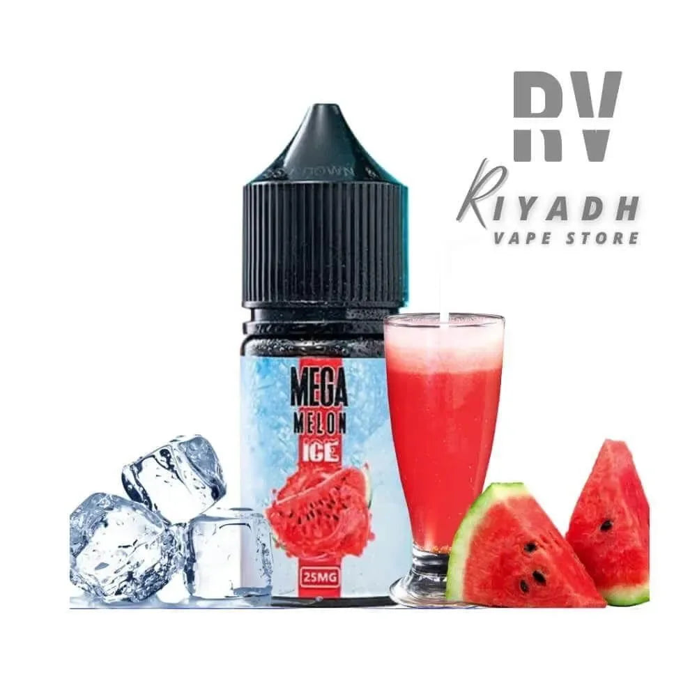 Mega Melon Ice Salt Nic E-Liquid Vape Juice 35MG & 50MG - Riyadh Vape Shop - نكهات فيب بارده - Riyadh Vape Shop