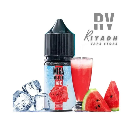 Mega Melon Ice Salt Nic E-Liquid Vape Juice 35MG & 50MG - Riyadh Vape Shop - نكهات فيب بارده - Riyadh Vape Shop