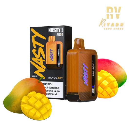 Nasty Bar 8500 Puffs Mango Disposable Vape - Vape Riyadh