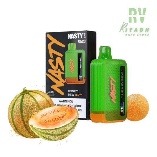 Nasty Bar 8500 puffs Honey Dew Disposable Vape - Vape Riyadh
