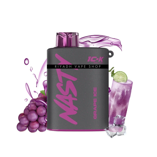 Nasty IC-K Splash 10000 10K Puff Grape Ice Disposable Vape