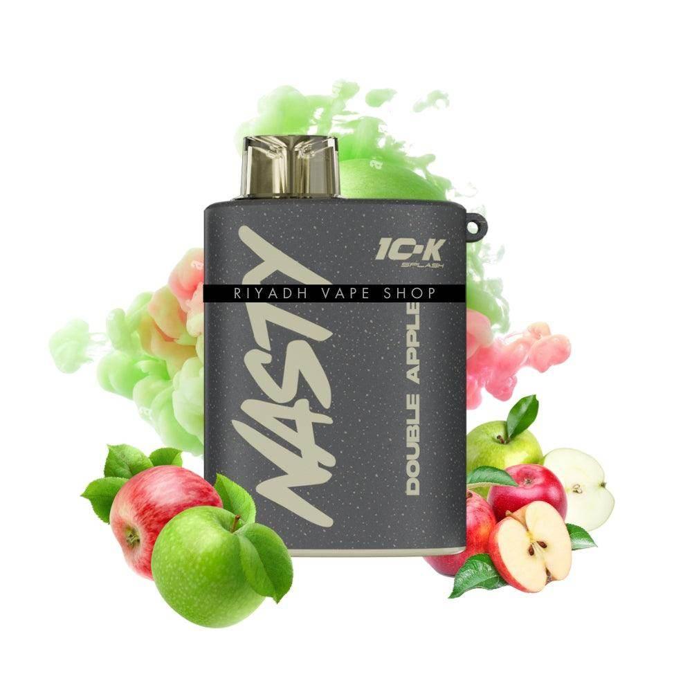 Nasty 10-K Splash 10000 10K Puff Double Apple Disposable Vape - Riyadh Vape Shop
