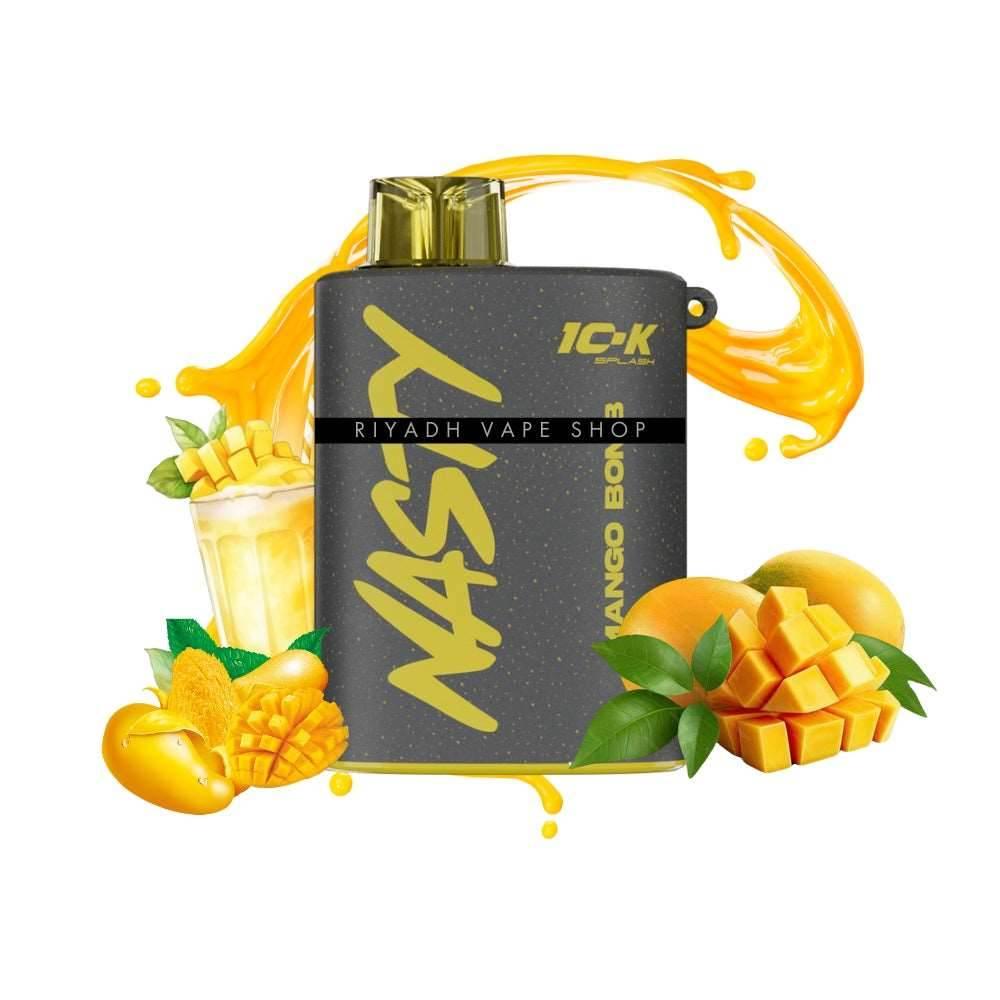 Nasty 10-K Splash 10000 10K Puff Mango Bomb Disposable Vape - Riyadh Vape Shop