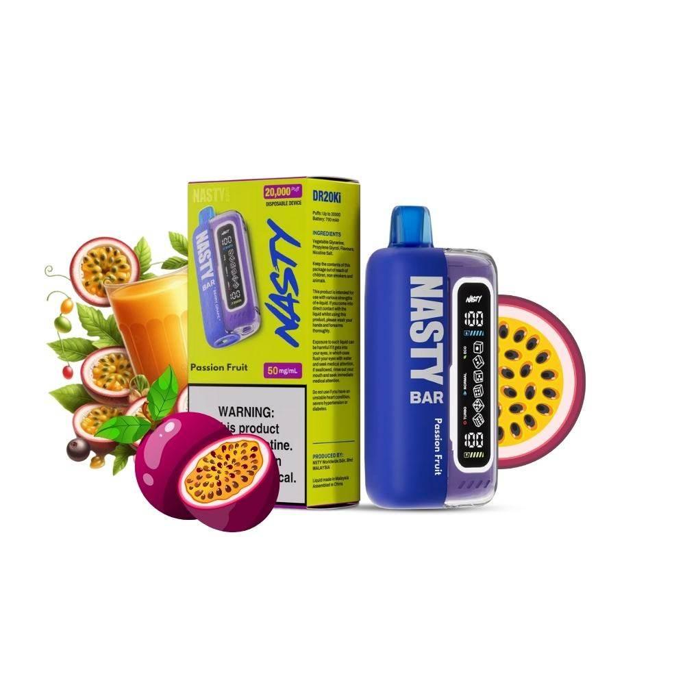Nasty Bar Disposable Vape 20000 Puffs DR20Ki - Passion Fruit - Riyadh Vape Shop