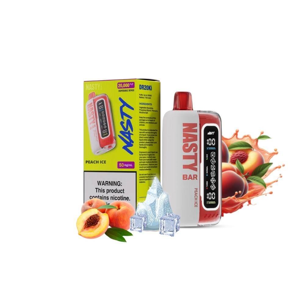 Nasty Bar | Nasty Disposable Vape 20000 Puffs | DR20Ki | Peach Ice Riyadh Vape Shop Nasty Bar | Nasty Disposable Vape 20000 Puffs | DR20Ki | Peach Ice Riyadh Vape Shop