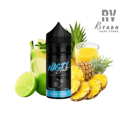 Nasty Slow Blow Salt Nic - Saudi Riyadh Vape Shop - Riyadh Vape Shop