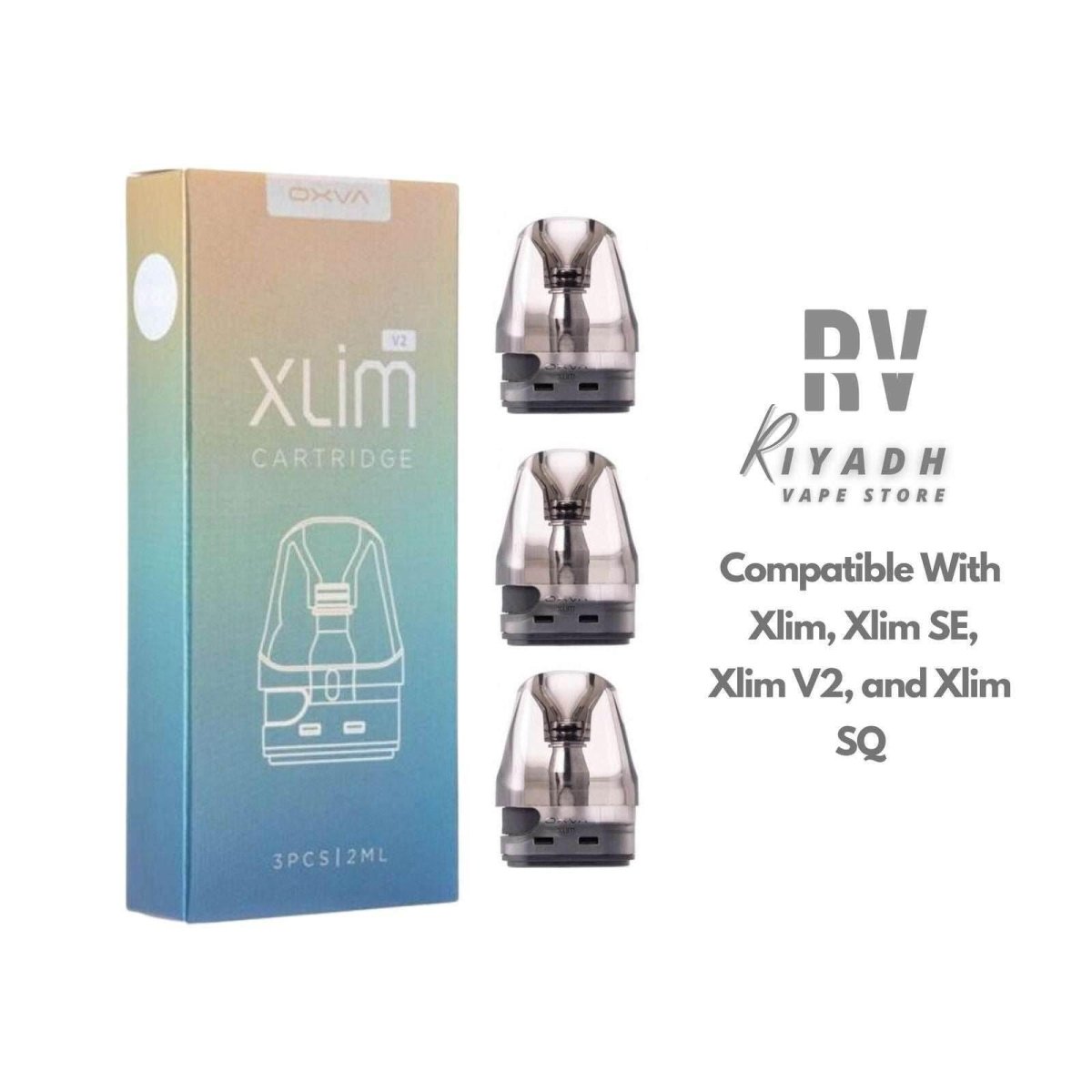 OXVA Xlim And SQ Replacement Pods Cartridge Coil - Vape Riyadh Riyadh Vape Shop OXVA Xlim And SQ Replacement Pods Cartridge Coil - Vape Riyadh Riyadh Vape Shop