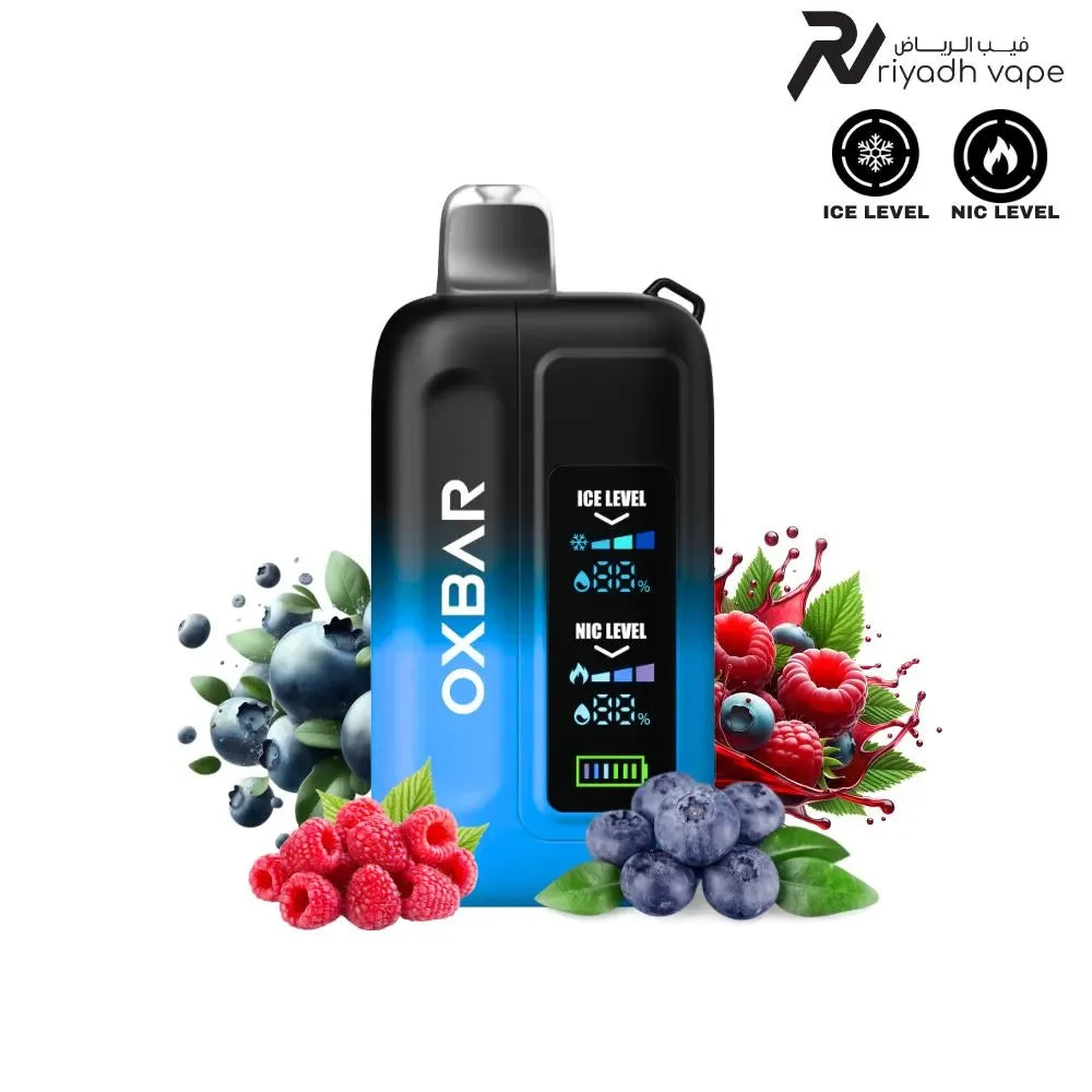 Oxbar IceNic Blueberry Raspberry disposable 30000 puffs
