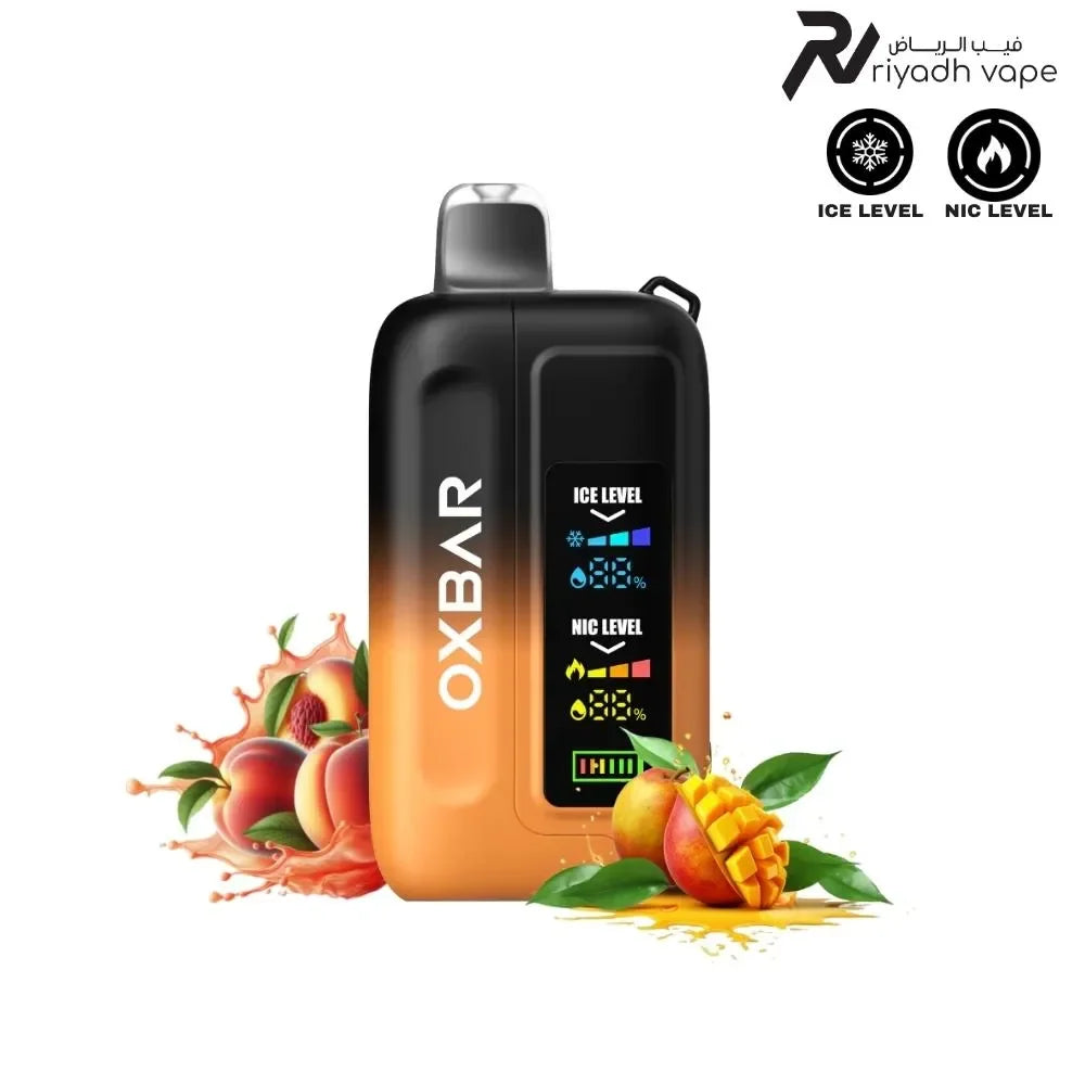 Oxbar IceNic Mango Peach 30000 puffs disposable vape
