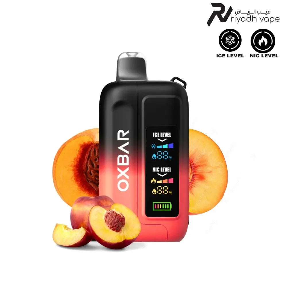 Oxbar IceNic Peach 30000 puffs disposable vape