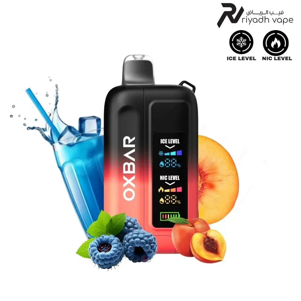 Oxbar IceNic Peach BlueRazz 30000 puffs disposable
