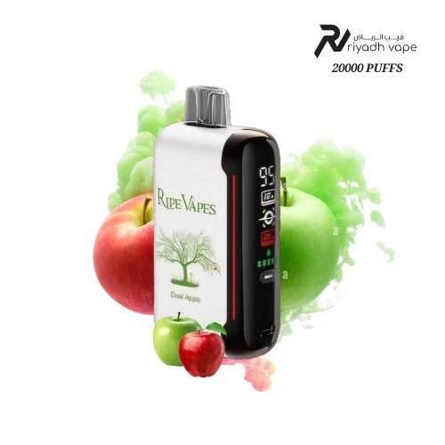 Ripe Vapes 20000 Puffs Disposable Vape - Double Apple Riyadh Vape Shop Ripe Vapes 20000 Puffs Disposable Vape - Double Apple Riyadh Vape Shop