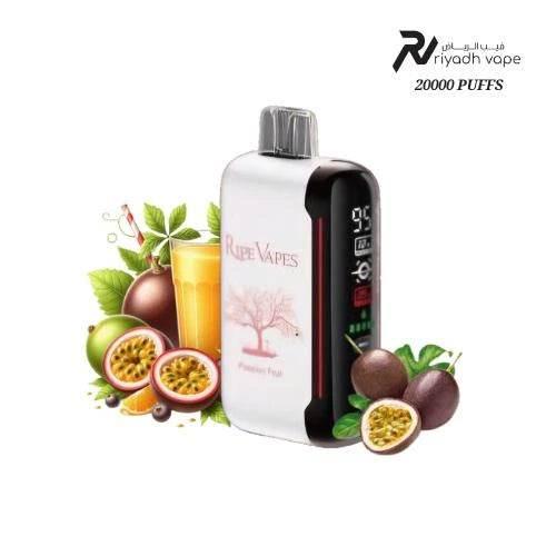 Ripe Vapes 20000 Puffs Disposable Vape - Passion Fruit Riyadh Vape Shop Ripe Vapes 20000 Puffs Disposable Vape - Passion Fruit Riyadh Vape Shop