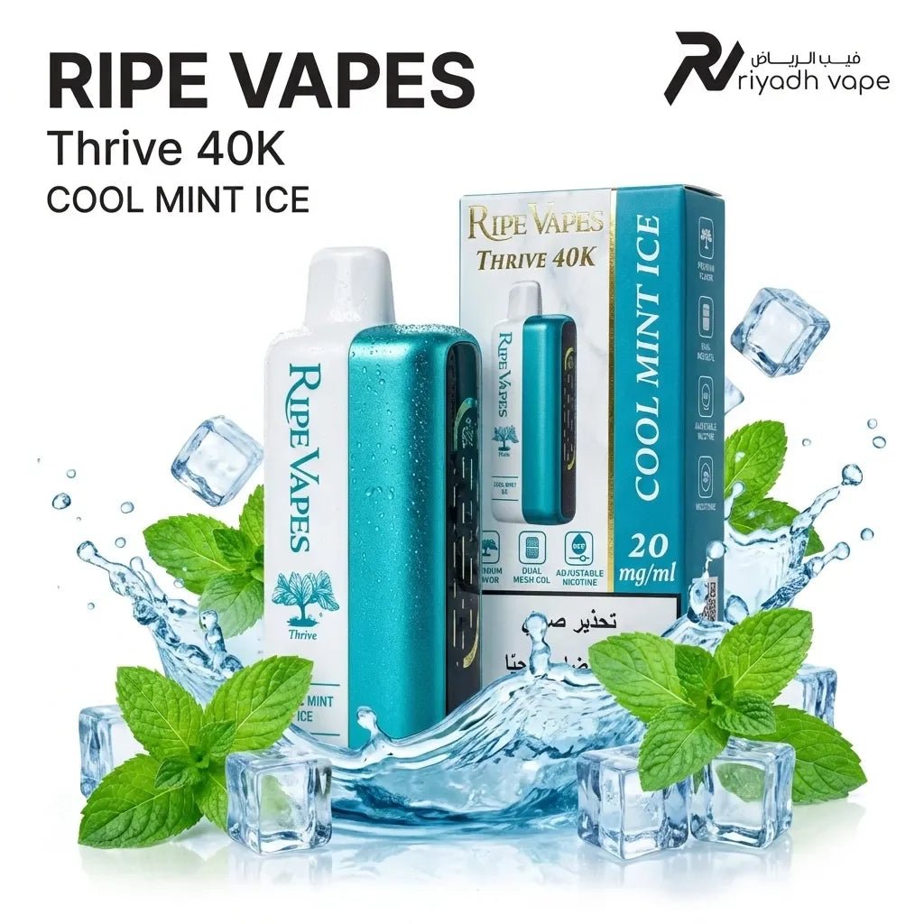 ripe vapes disposable Ripe Vapes Thrive 40k - Mint Ice