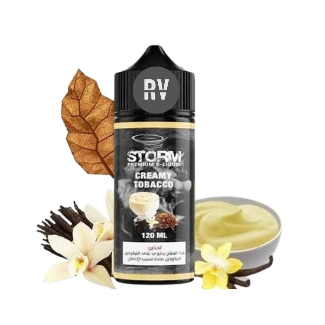 Strom Creamy Tobacco 120ML (3-6-12-18 MG) Vape Riyadh Riyadh Vape Shop Strom Creamy Tobacco 120ML (3-6-12-18 MG) Vape Riyadh Riyadh Vape Shop