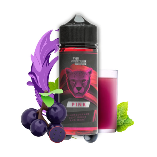 The Panther Series - Pink 120ML 3 Mg Vape Juice - Vape Riyadh