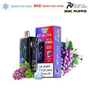 Twist GT Ultra 30000 Puff Disposable Vape - Grape Ice 
riyadh Vape shop
