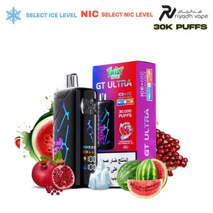 Twist GT Ultra 30000 Puff Disposable Vape  Pomegranate watermelon ice