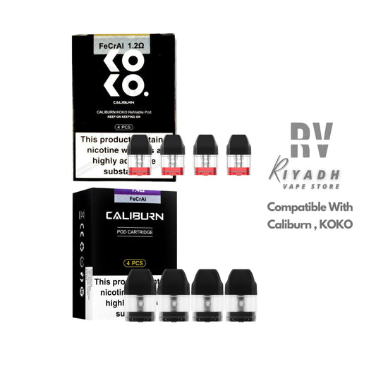 UWell Caliburn 0.8Ω, 1.2Ω Replacement Pod Coil For Caliburn & Koko - Vape Riyadh