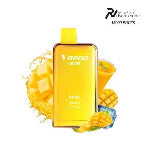 VAPGO VMAX 15000 Puffs Disposable Vape - Mango Ice Riyadh Vape Shop VAPGO VMAX 15000 Puffs Disposable Vape - Mango Ice Riyadh Vape Shop