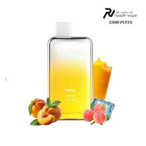 VMAX 15000 Puffs Disposable Vape - Peach Ice Riyadh Vape Shop VMAX 15000 Puffs Disposable Vape - Peach Ice Riyadh Vape Shop