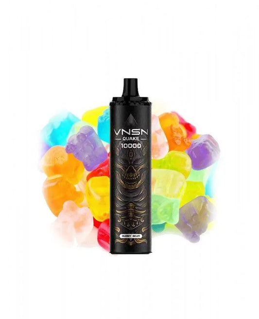 VNSN QUAKE 10000 Puff Gummy Bear Disposable Vape 50mg - مزاج فيب - Riyadh Vape Shop