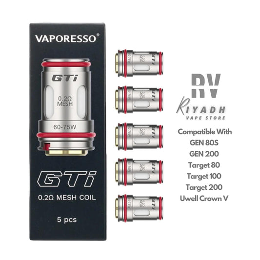 Vaporesso GTI 0.2Ω Replacement Coil - Vape Riyadh