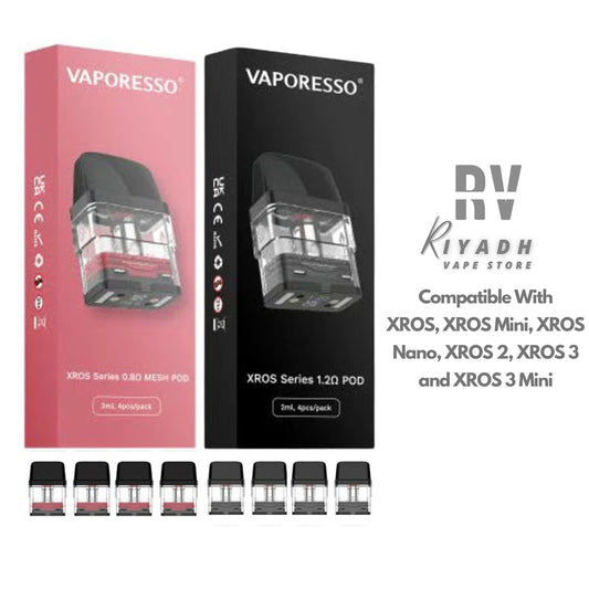 Vaporesso XROS Series 0.8Ω & 1.2Ω Replacement Coil - Vape Riyadh