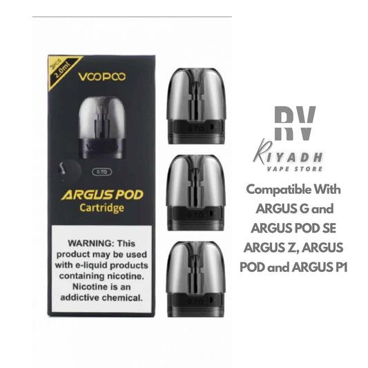 Voopoo Argus Pods Cartridge  0.Ω Replacement Coil - Vape Riyadh