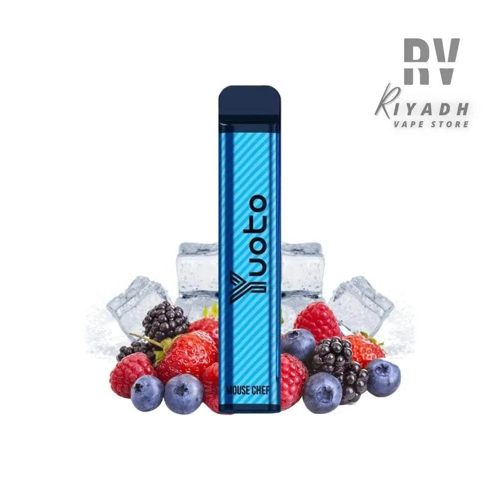Yuoto XXL - 2500 Puff Disposable Vape Mouse Chef 50mg - Saudi Riyadh Vape Shop - Riyadh Vape Shop