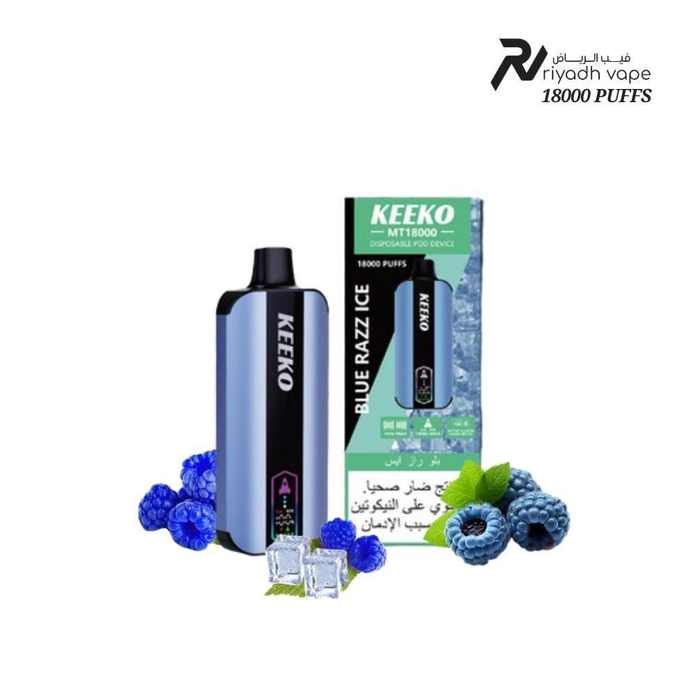 Keeko MT18000 Puffs Disposable Vape | Blue Raz Ice | Riyadh Vape Riyadh Vape Shop Keeko MT18000 Puffs Disposable Vape | Blue Raz Ice | Riyadh Vape Riyadh Vape Shop