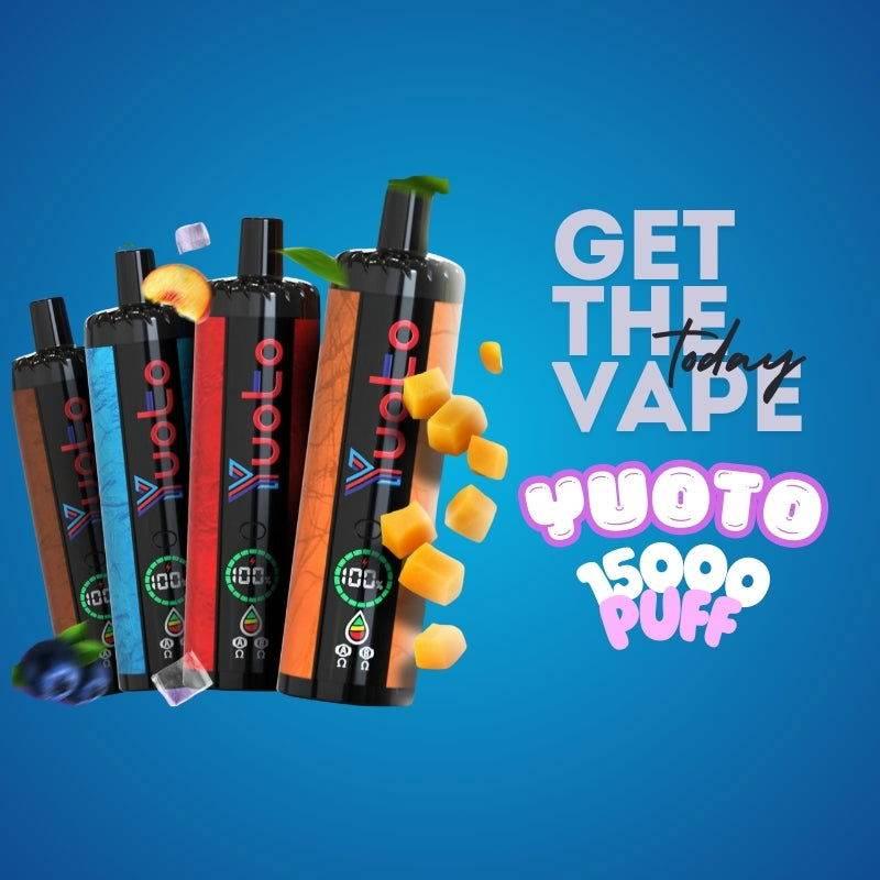YUOTO DIGI 15000 Puffs Disposable Vape - Riyadh Vape Shop