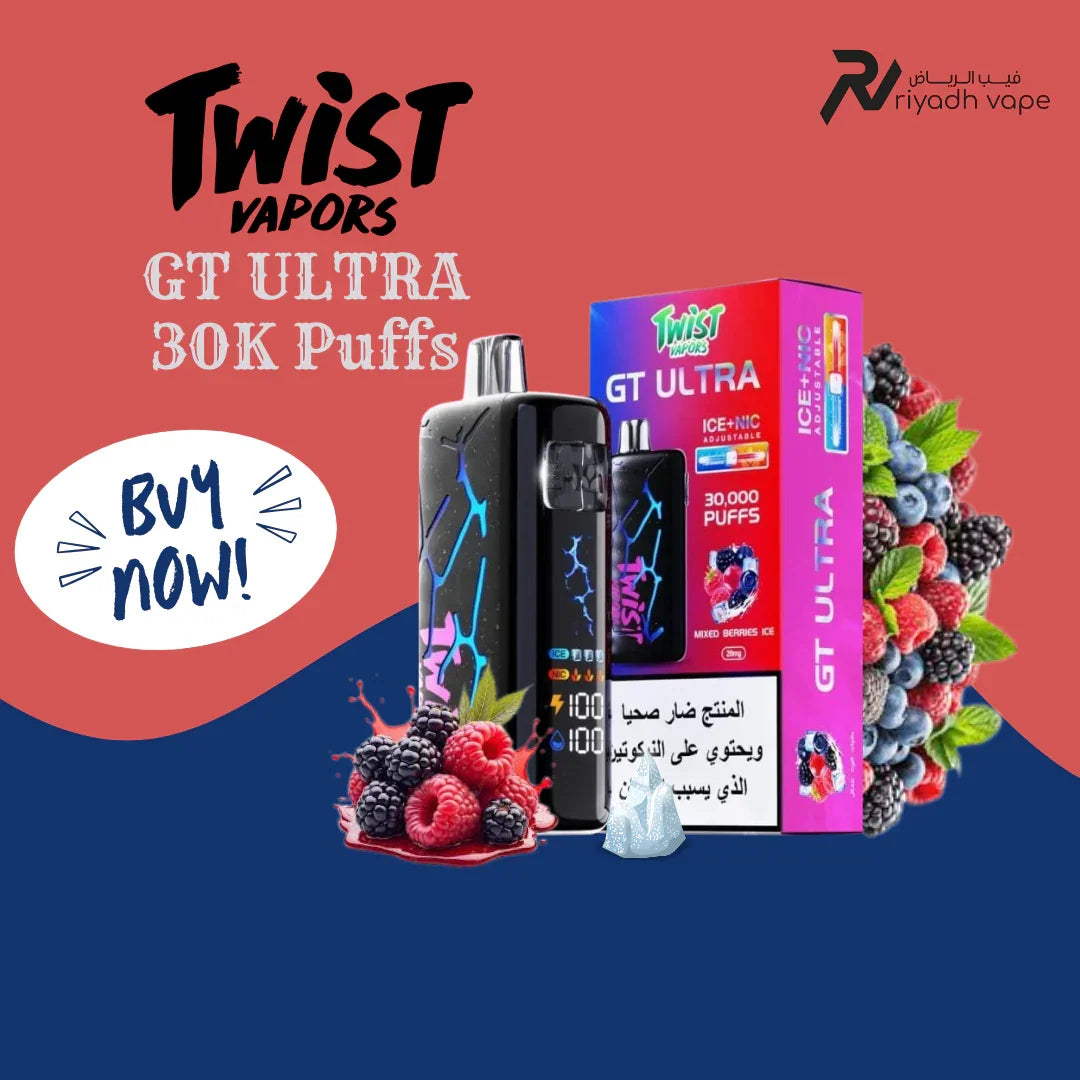 twist gt ultra 30000 puffs disposable vape , but now at riyadh vape shop
