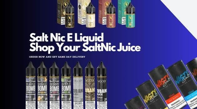 Saltnic E-Juice | E Liquid - Riyadh Vape Shop