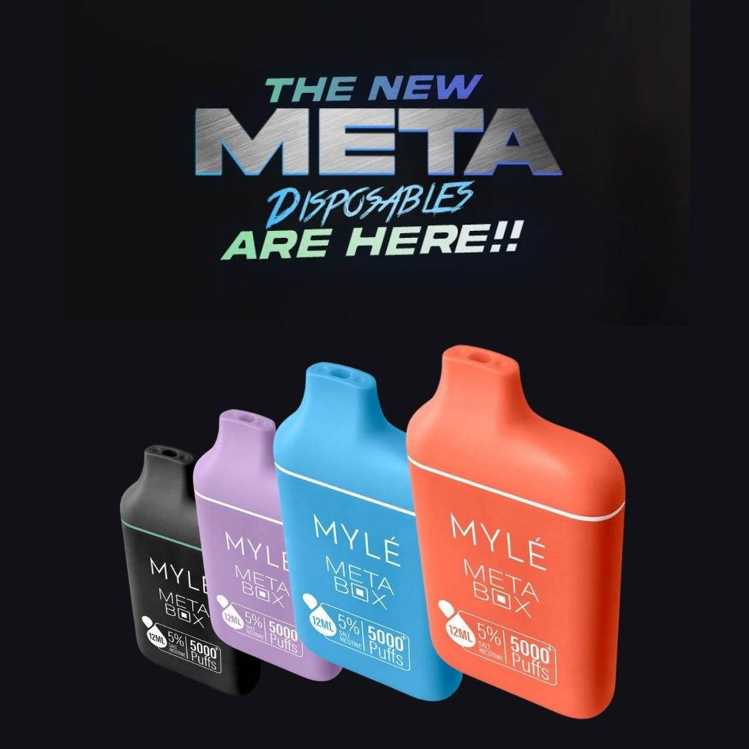 Myle Meta Box 5000 Puff Disposable Vape in Riyadh - Vape Riyadh - Riyadh Vape Shop