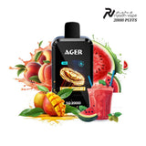 AGER SQ 20000 Puffs Disposable Vape - Peach Mango Watermelon