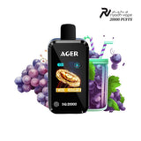 AGER SQ 20000 Puffs Disposable Vape - Grape